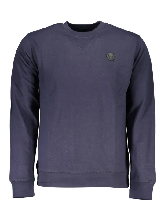 "GIAN MARCO VENTURI Startseite im Sale | GIAN MARCO VENTURI BLAUES HERREN-SWEATSHIRT OHNE REISSVERSCHLUSS online kaufen"|Planet-Deluxe