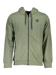 "GIAN MARCO VENTURI Startseite im Sale | GIAN MARCO VENTURI GRÜNES SWEATSHIRT MIT REISSVERSCHLUSS FÜR HERREN online kaufen"|Planet-Deluxe