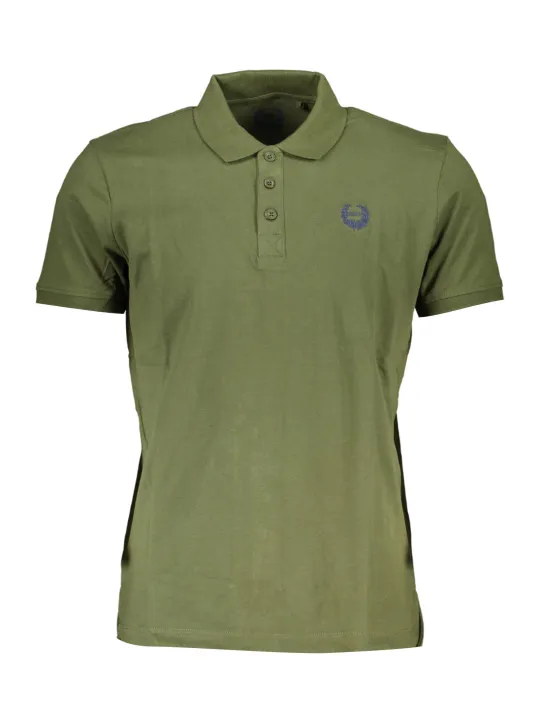 "GIAN MARCO VENTURI Startseite im Sale | GIAN MARCO VENTURI GRÜNES KURZÄRMELIGES POLOSHIRT FÜR HERREN online kaufen"|Planet-Deluxe