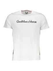 "GIAN MARCO VENTURI T-Shirts im Sale | Calimero Weiß-Schwarz T-Shirt von Gian Marco Venturi online kaufen"|Planet-Deluxe