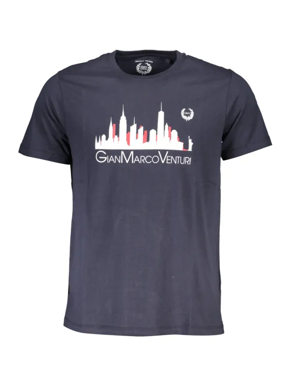 "GIAN MARCO VENTURI T-Shirts im Sale | Venturi Nachtblau Komfort TShirt online kaufen"|Planet-Deluxe