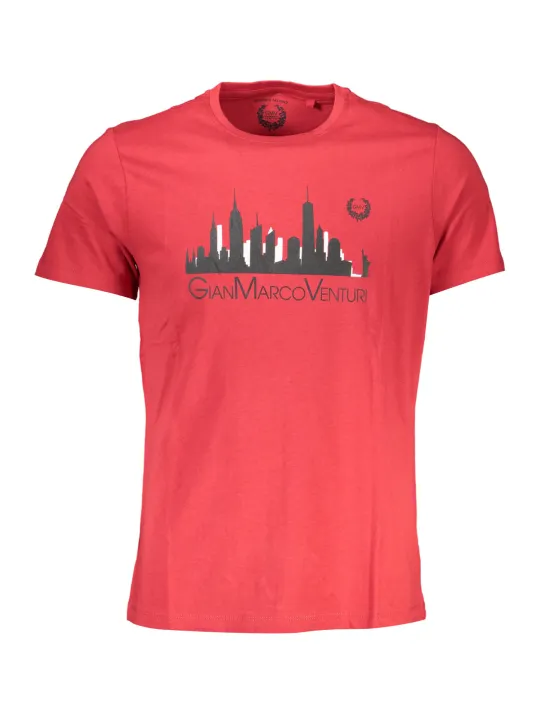 "GIAN MARCO VENTURI T-Shirts im Sale | Gian Marco Venturi Alvaro Rot T-Shirt online kaufen"|Planet-Deluxe