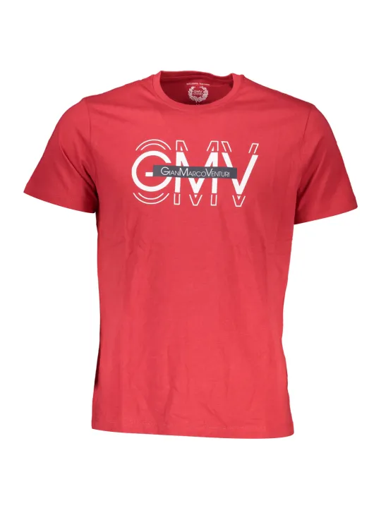 "GIAN MARCO VENTURI T-Shirts im Sale | Gian Marco Venturi Rotes Logo TShirt online kaufen"|Planet-Deluxe