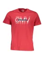 "GIAN MARCO VENTURI T-Shirts im Sale | Gian Marco Venturi Rotes Logo TShirt online kaufen"|Planet-Deluxe