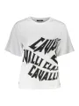 "Cavalli Class Startseite im Sale | CAVALLI CLASS T-SHIRT KURZARM DAMEN WEISS online kaufen"|Planet-Deluxe