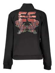 "Cavalli Class Startseite im Sale | CAVALLI CLASS SWEATSHIRT MIT REISSVERSCHLUSS DAMEN SCHWARZ online kaufen"|Planet-Deluxe