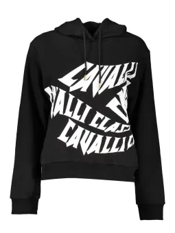Cavalli Class Sweatshirt - Stilvoll & Elegant in Schwarz