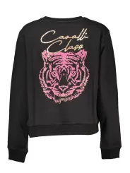 "Cavalli Class Sweatshirts im Sale | Cavalli Class Lux Comfy Cropped Sweatshirt online kaufen"|Planet-Deluxe