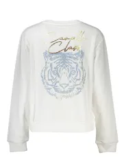 "Cavalli Class Sweatshirts im Sale | Cavalli Class Lux Sweatshirt Weiß online kaufen"|Planet-Deluxe