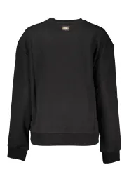 Cavalli Class Sweatshirt: Schwarz mit Pinkem Logo, Elegant