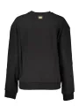 Cavalli Class Sweatshirt: Schwarz mit Pinkem Logo, Elegant