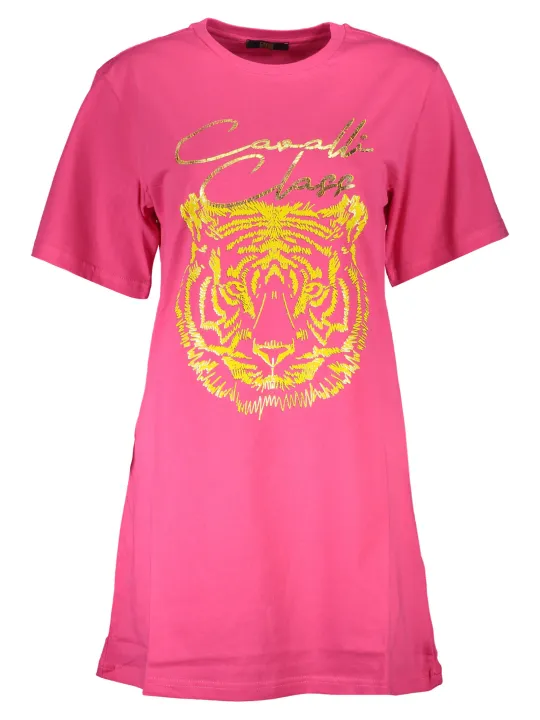 "Cavalli Class Startseite im Sale | CAVALLI CLASS T-SHIRT KURZARM DAMEN ROSA online kaufen"|Planet-Deluxe