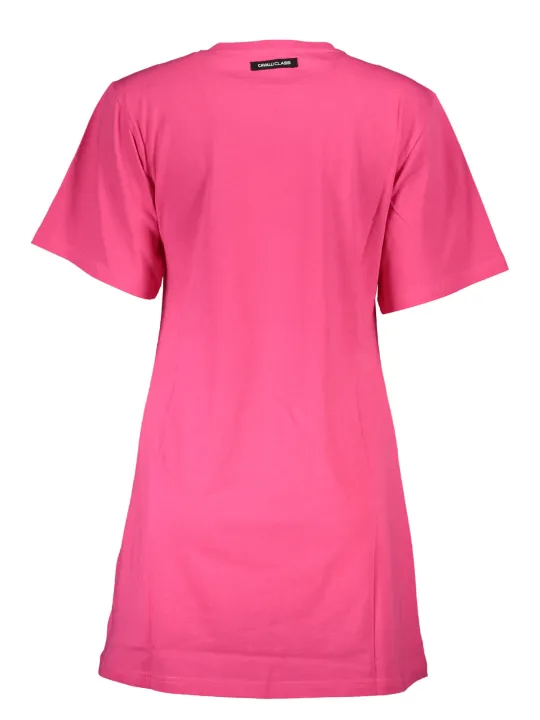 "Cavalli Class Startseite im Sale | CAVALLI CLASS T-SHIRT KURZARM DAMEN ROSA online kaufen"|Planet-Deluxe