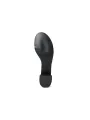 Schwarze flache Schuhsohle für Damen
