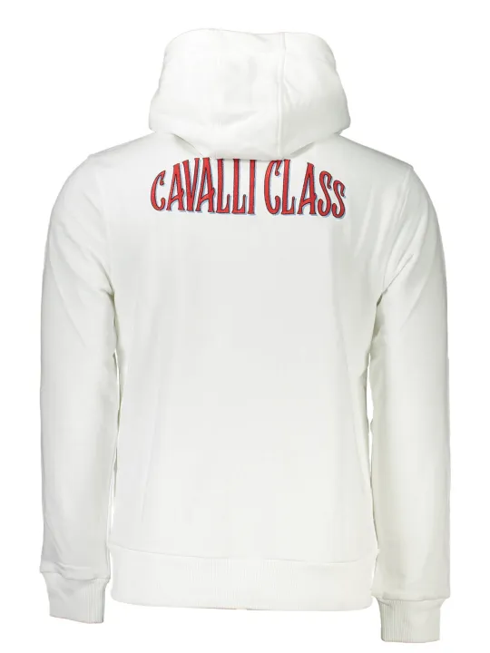 "Cavalli Class Startseite im Sale | CAVALLI CLASS HERREN-SWEATSHIRT MIT REISSVERSCHLUSS WEISS online kaufen"|Planet-Deluxe