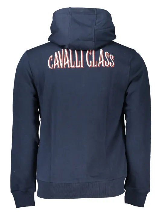 "Cavalli Class Startseite im Sale | CAVALLI CLASS SWEATSHIRT MIT REISSVERSCHLUSS HERREN BLAU online kaufen"|Planet-Deluxe