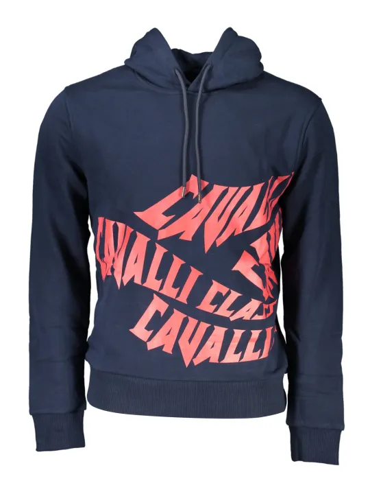 "Cavalli Class Startseite im Sale | CAVALLI CLASS SWEATSHIRT OHNE REISSVERSCHLUSS MANN BLAU online kaufen"|Planet-Deluxe