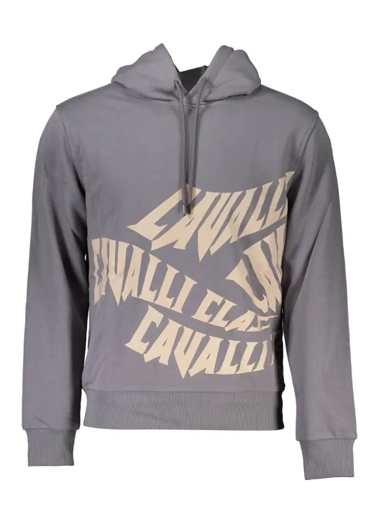 "Cavalli Class Startseite im Sale | CAVALLI CLASS SWEATSHIRT OHNE REISSVERSCHLUSS FÜR MANN GRAU online kaufen"|Planet-Deluxe