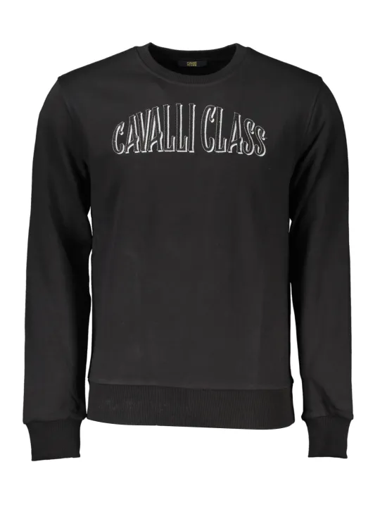 "Cavalli Class Sweatshirts im Sale | Cavalli Class Lux Sweatshirt Schwarz online kaufen"|Planet-Deluxe