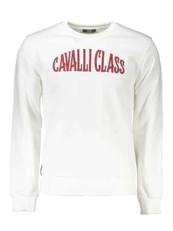 "Cavalli Class Sweatshirts im Sale | Cavalli Class Weißes Baumwoll-Sweatshirt mit Rotem Logo online kaufen"|Planet-Deluxe "Cavalli Class Sweatshirts im Sale | Cavalli Class Weißes Baumwoll-Sweatshirt mit Rotem Logo online kaufen"|Planet-Deluxe