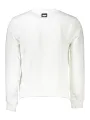 "Cavalli Class Sweatshirts im Sale | Cavalli Class Weißes Baumwoll-Sweatshirt mit Rotem Logo online kaufen"|Planet-Deluxe