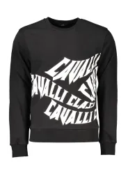 "Cavalli Class Sweatshirts im Sale | Cavalli Class Lux Sweatshirt Schwarz online kaufen"|Planet-Deluxe