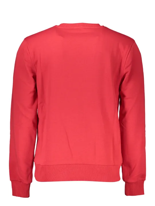 "Cavalli Class Sweatshirts im Sale | Cavalli Class Rotes Eleganz-Sweatshirt online kaufen"|Planet-Deluxe