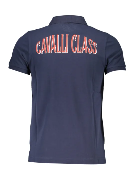 "Cavalli Class Startseite im Sale | CAVALLI CLASS POLO KURZARM HERREN BLAU online kaufen"|Planet-Deluxe