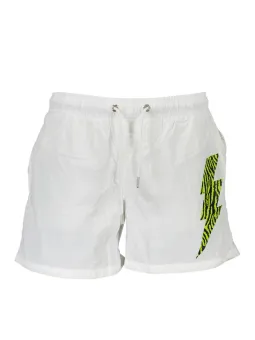 "Cavalli Class Weiße Sommer-Badehose - Stilvoll & Elegant"