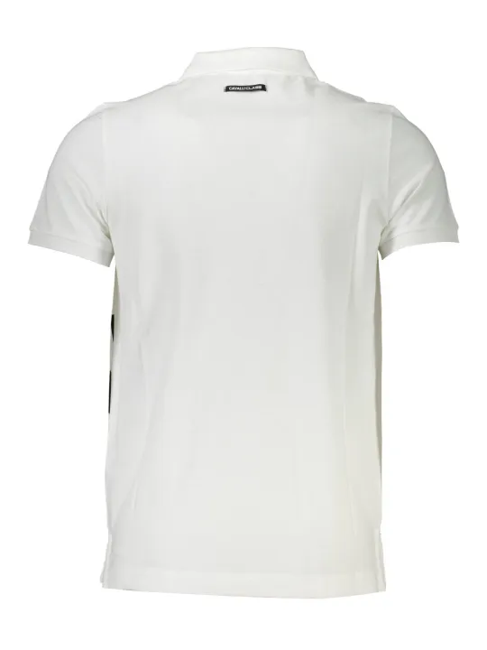 "Cavalli Class Poloshirts im Sale | Cavalli Class Elegance Polo Weiß online kaufen"|Planet-Deluxe
