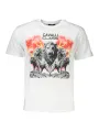 "Cavalli Class T-Shirts im Sale | CAVALLI CLASS T-SHIRT KURZARM HERREN WEISS online kaufen"|Planet-Deluxe