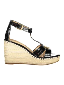Ralph Lauren Schwarze Sandalen – Stil & Komfort vereint