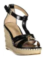 "RALPH LAUREN Startseite im Sale | RALPH LAUREN SCHUH SANDALE DAMEN SCHWARZ online kaufen"|Planet-Deluxe