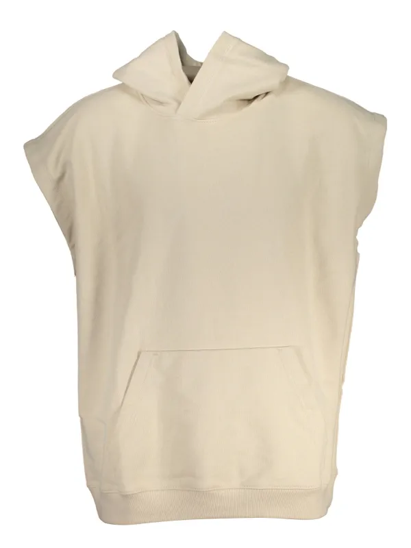 "Calvin Klein Sweatshirts im Sale | Calvin Klein Beige Komfort Hoodie online kaufen"|Planet-Deluxe