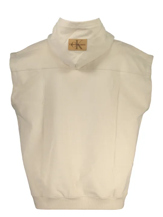 "Calvin Klein Sweatshirts im Sale | Calvin Klein Beige Komfort Hoodie online kaufen"|Planet-Deluxe