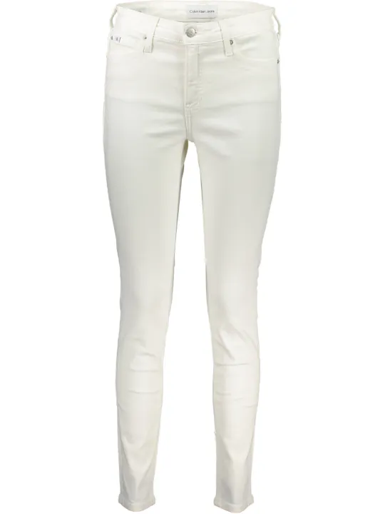 "Calvin Klein Startseite im Sale | CALVIN KLEIN DAMEN-DENIM-JEANS WEISS online kaufen"|Planet-Deluxe