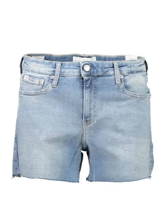 "Calvin Klein Startseite im Sale | CALVIN KLEIN JEANS KURZE DAMEN HELLBLAU online kaufen"|Planet-Deluxe