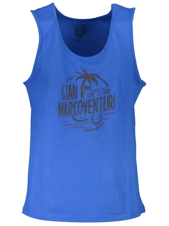 "GIAN MARCO VENTURI T-Shirts im Sale | Gian Marco Venturi Surf 'N' Sun Tanktop Blau online kaufen"|Planet-Deluxe