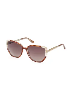 "Stylische GUESS Sonnenbrille GU7882S in Braun"