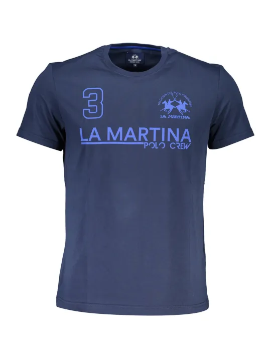 "LA MARTINA Startseite im Sale | LA MARTINA BLAUES HERREN-LANGARM-T-SHIRT online kaufen"|Planet-Deluxe