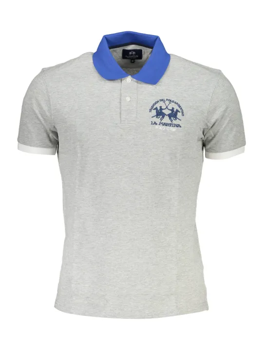 "LA MARTINA Startseite im Sale | LA MARTINA POLO KURZARM MANN GRAU online kaufen"|Planet-Deluxe