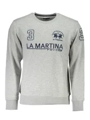 "LA MARTINA Startseite im Sale | LA MARTINA SWEATSHIRT OHNE REISSVERSCHLUSS GRAU HERREN online kaufen"|Planet-Deluxe