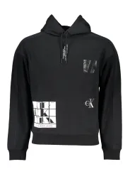 "Calvin Klein Sweatshirts im Sale | Calvin Klein Komfort Hoodie Schwarz online kaufen"|Planet-Deluxe