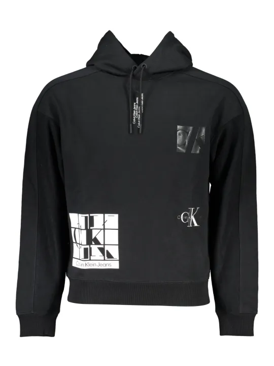 "Calvin Klein Sweatshirts im Sale | Calvin Klein Komfort Hoodie Schwarz online kaufen"|Planet-Deluxe