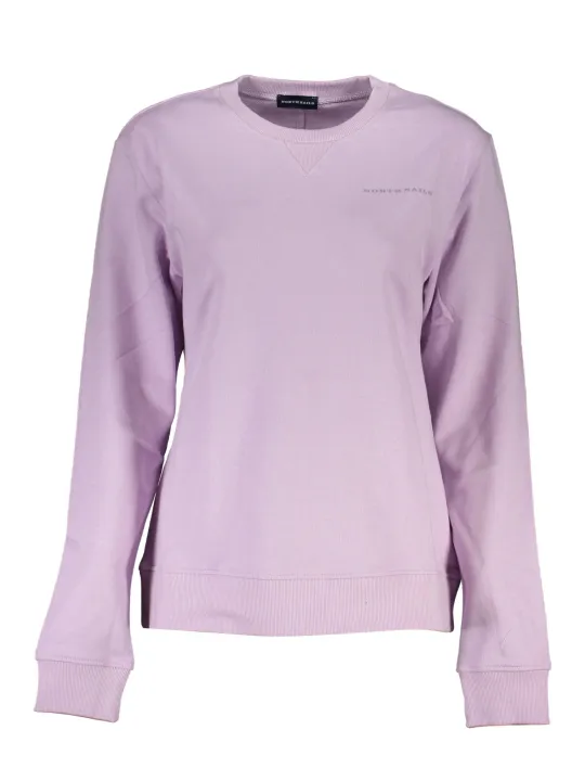 "North Sails Startseite im Sale | NORTH SAILS SWEATSHIRT OHNE REISSVERSCHLUSS DAMEN LILA online kaufen"|Planet-Deluxe