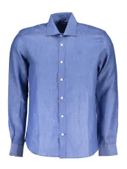 "North Sails Startseite im Sale | NORTH SAILS BLAUES HERREN LANGÄRMELIGES HEMD online kaufen"|Planet-Deluxe