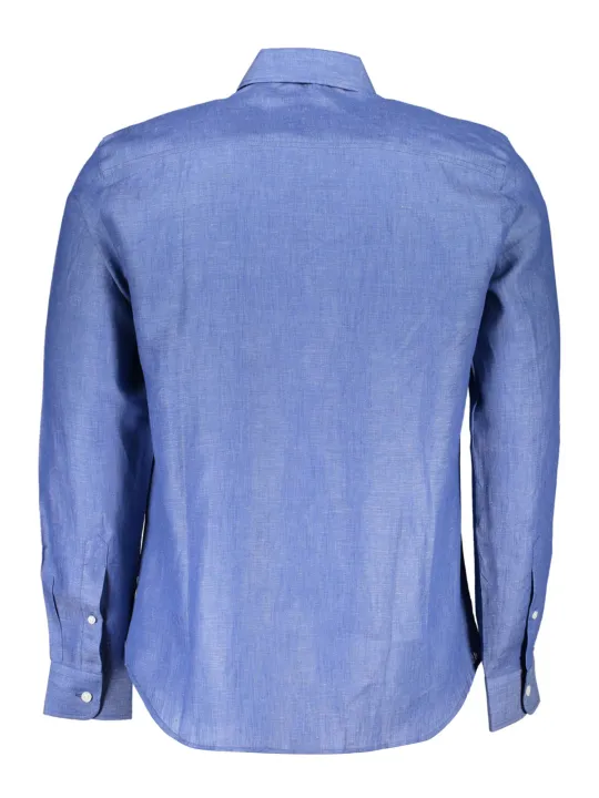 "North Sails Startseite im Sale | NORTH SAILS BLAUES HERREN LANGÄRMELIGES HEMD online kaufen"|Planet-Deluxe