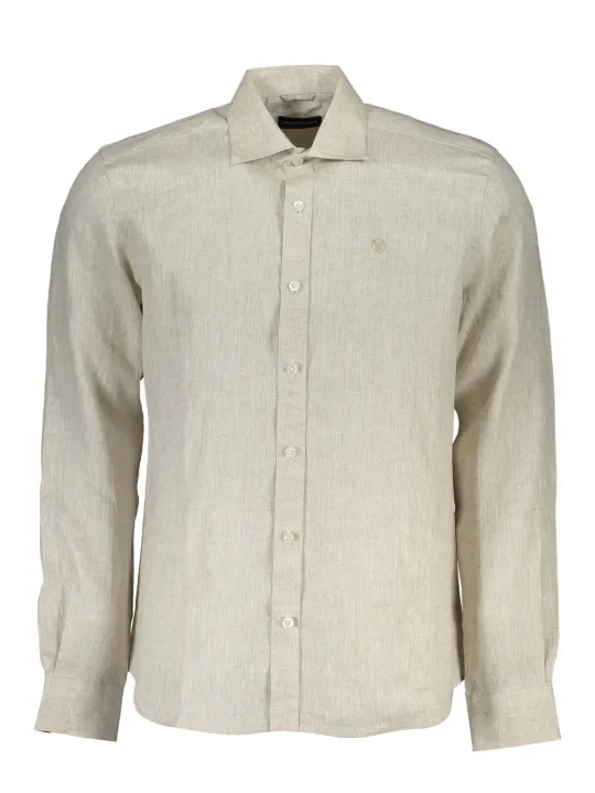 "North Sails Startseite im Sale | NORTH SAILS LANGARM HERRENHEMD BEIGE online kaufen"|Planet-Deluxe