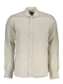 "North Sails Startseite im Sale | NORTH SAILS LANGARM HERRENHEMD BEIGE online kaufen"|Planet-Deluxe