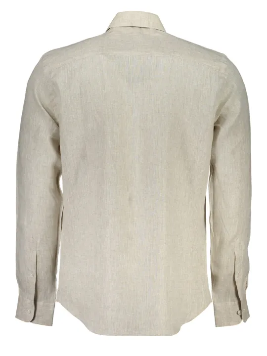 "North Sails Startseite im Sale | NORTH SAILS LANGARM HERRENHEMD BEIGE online kaufen"|Planet-Deluxe